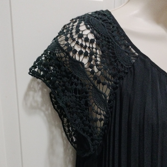 Rabbit Rabbit Rabbit Elegant Black Mini Dress - Picture 2 of 6